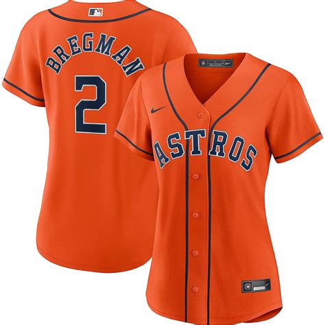 nike women's houston astros gold alex bregman replica jersey|alex bregman wife.